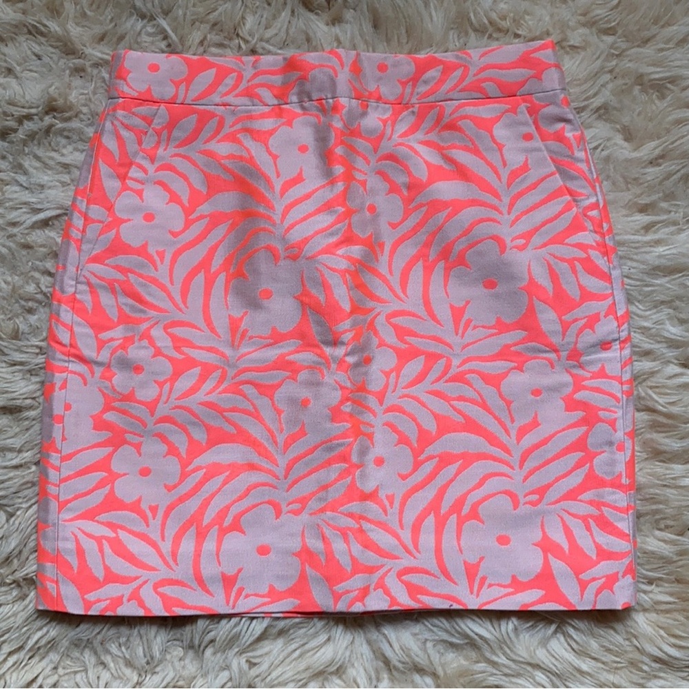 J. Crew Floral Mini Skirt NWT - Picture 8 of 8